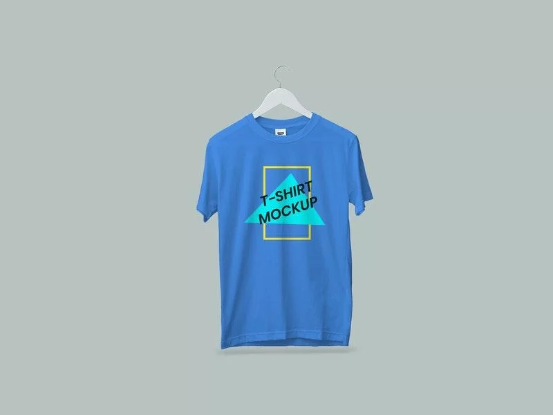 Free (PSD) Hanging T-Shirt Mockup