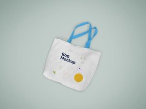 Free PSD Canvas Tote Bag Mockup - FreeMockup