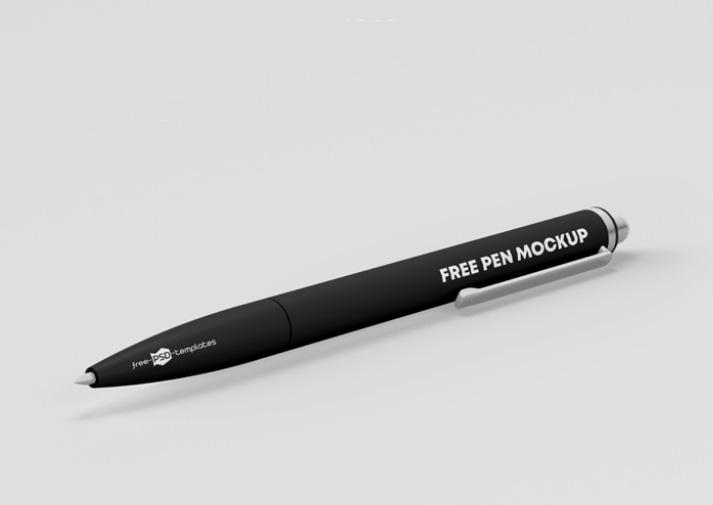 2 Free (PSD) Pen Mockup