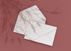 Envelopes Mockup Free PSD Template