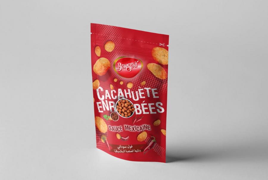 Free Nuts Packaging Pouch Mockup
