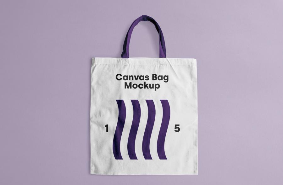 Mockup tote cheap bag free psd