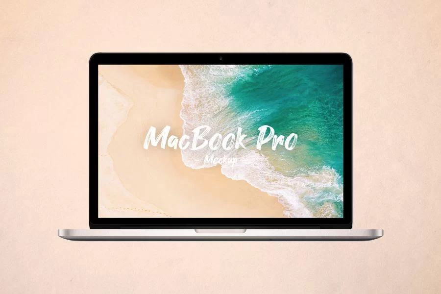 Minimal Macbook Pro Mockup