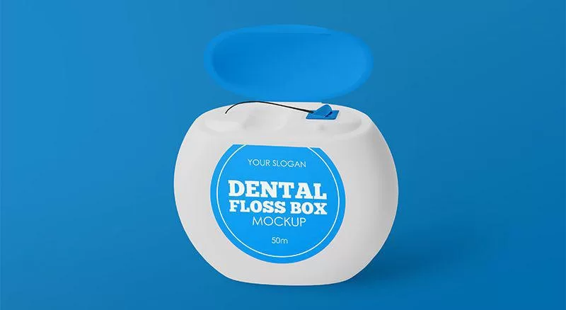 Dental Floss Box Free Mockups