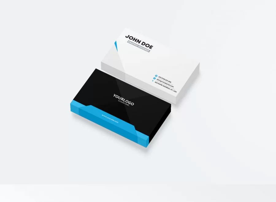 Free Business Card Mockup vol2