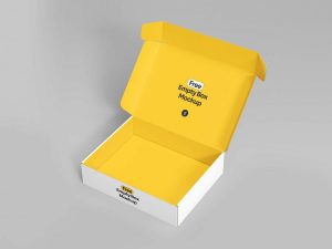 Download Free Slider Packaging Box Mockup - FreeMockup