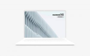 MacBook Pro Clay Free Mockup (PSD)