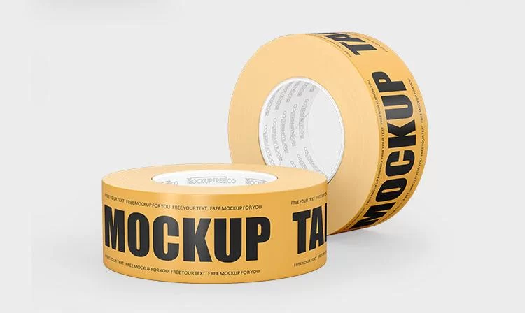 Free Duct Tape Mockup (PSD)
