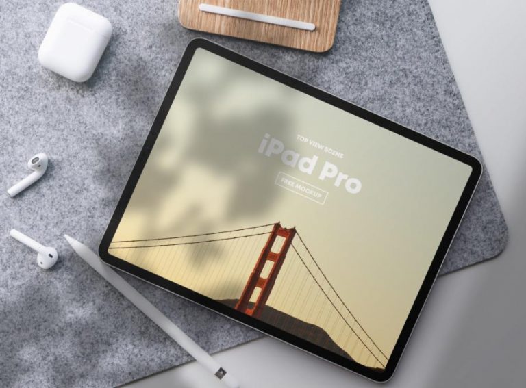 20+ Free New IPad Pro Mockups   FreeMockupnet