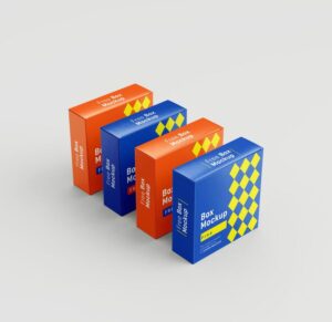 Free Box Mockups (PSD)