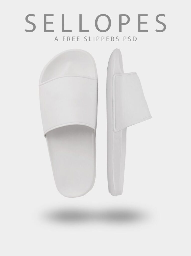 Download Free Slippers Mockup (PSD) - FreeMockup