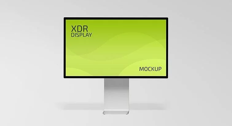 Free XDR Display Mockup (PSD)