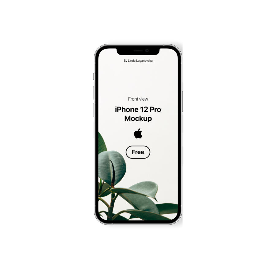 Free iPhone 12 Pro Mockup