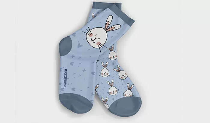 Kids Socks Free Mockup Set