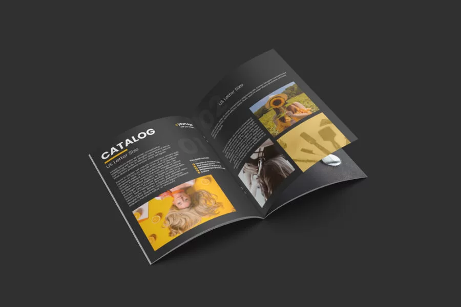 Open Product Catalog Free Mockup