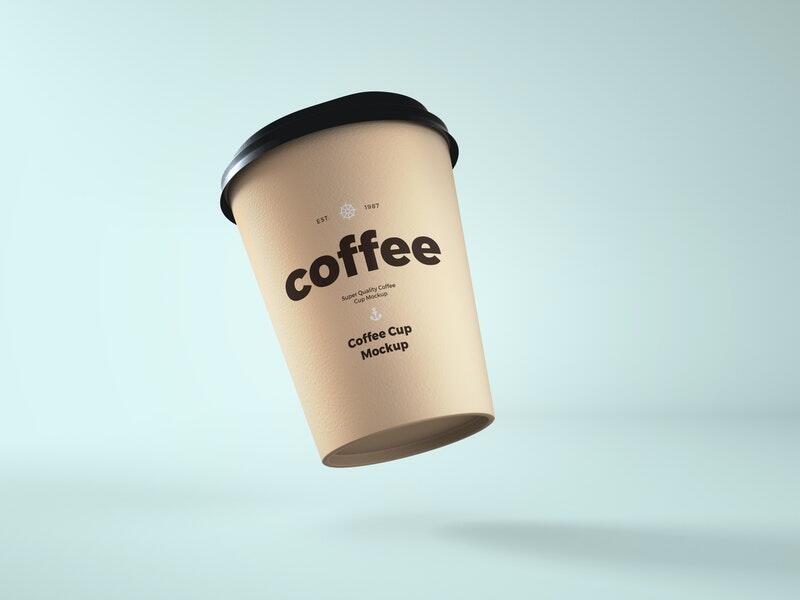 Paper Coffee Cup Free Mockup