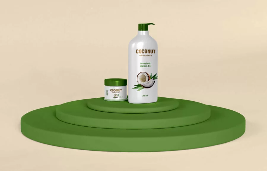 Spa Cosmetics Conditioner & Cream Jar Free Mockup