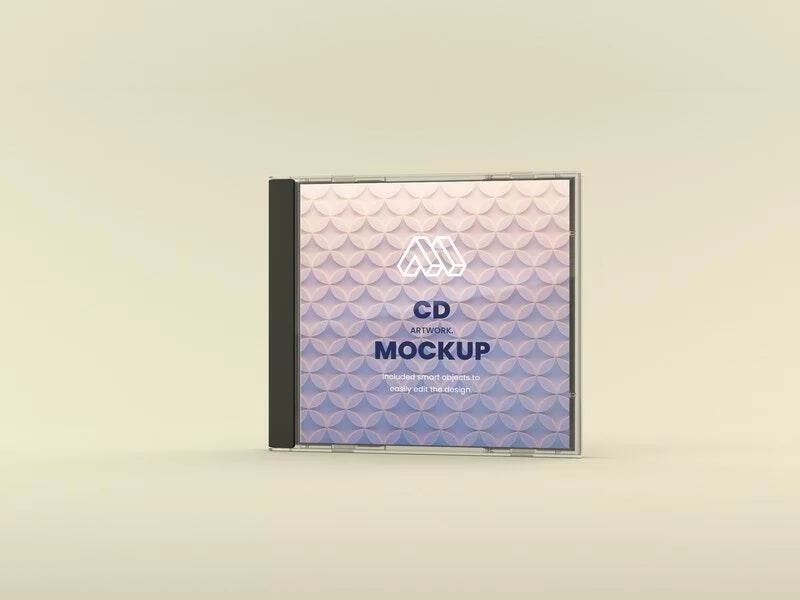 CD Artwork Free Mockup (PSD)