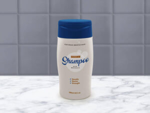 Free Plastic Shampoo Bottle Mockup