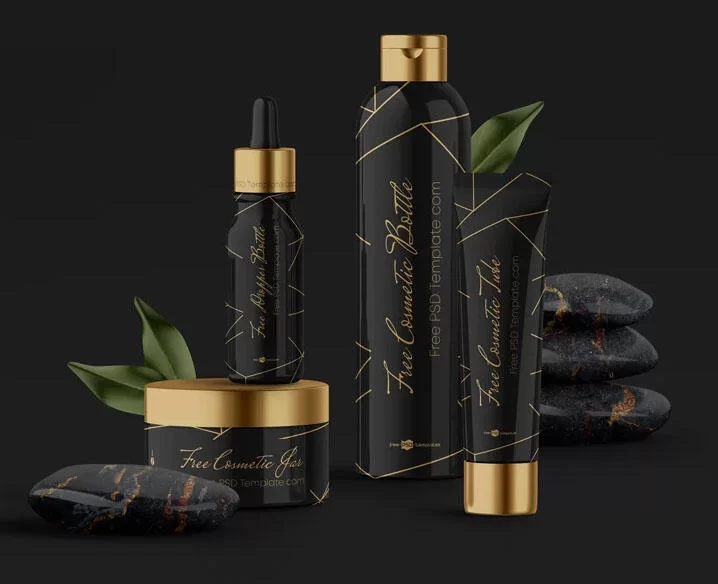 Beauty Cosmetic Products Free Mockup