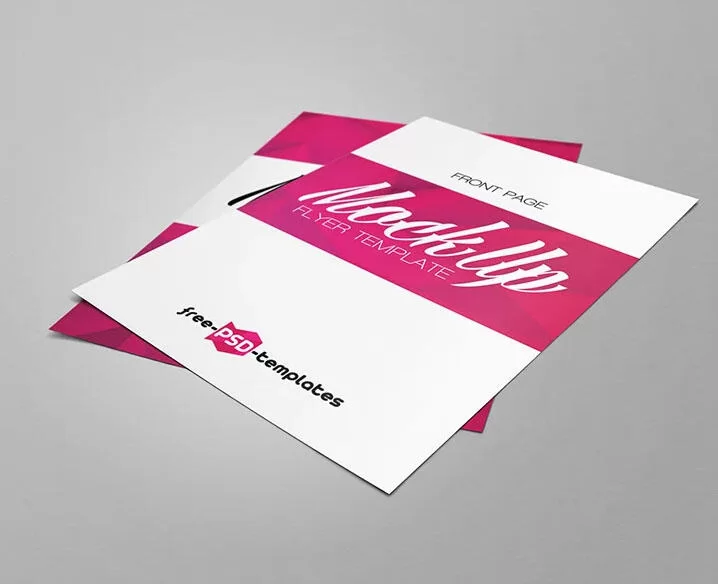 Free Branding Flyer Mockup (PSD)