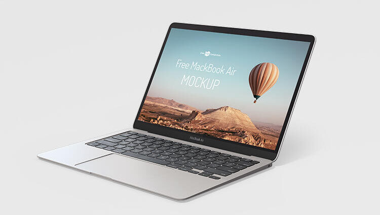 MacBook Pro Laptop Free Mockup (PSD)