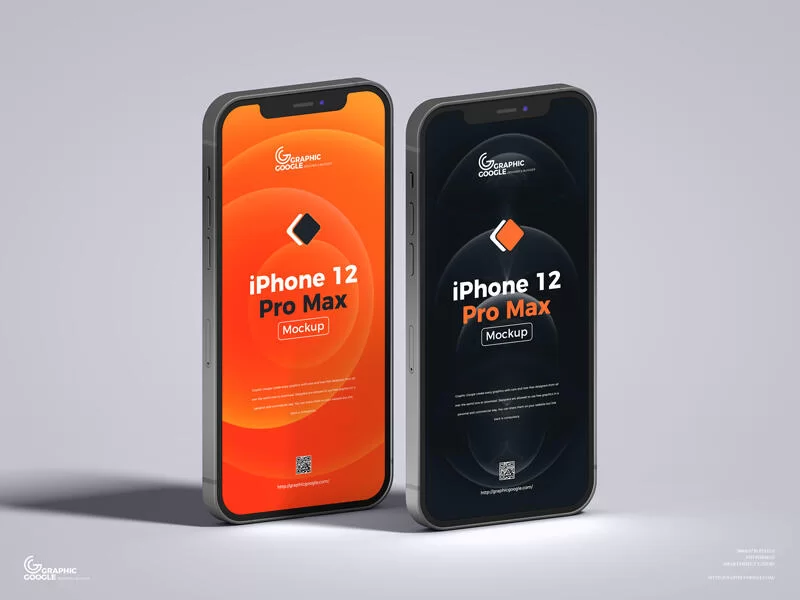 iPhone 12 Pro Max Free Mockup (PSD)