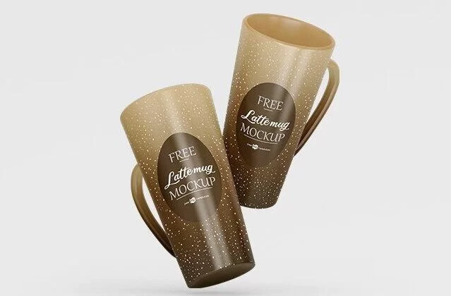 Ceramic Coffee Mug Free Mockup