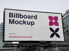 City Billboard Free Mockup (PSD)