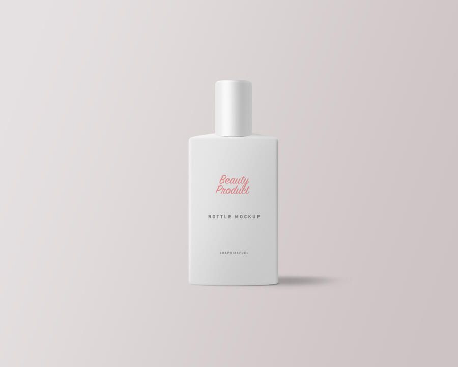 Cosmetic Product Bottle Free Mockup