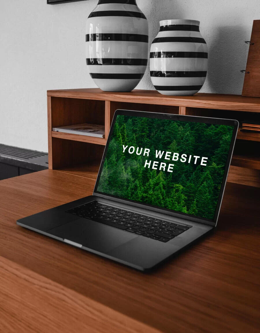 Realistic MacBook Pro Mockup (PSD)