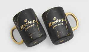 Ceramic Mug Free Mockup Set