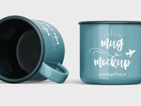 Coleman Mug Free Mockup