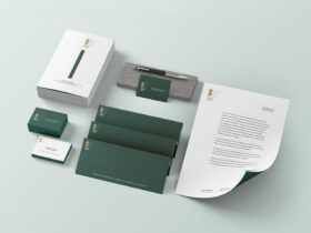 Free Branding Stationery Mockup