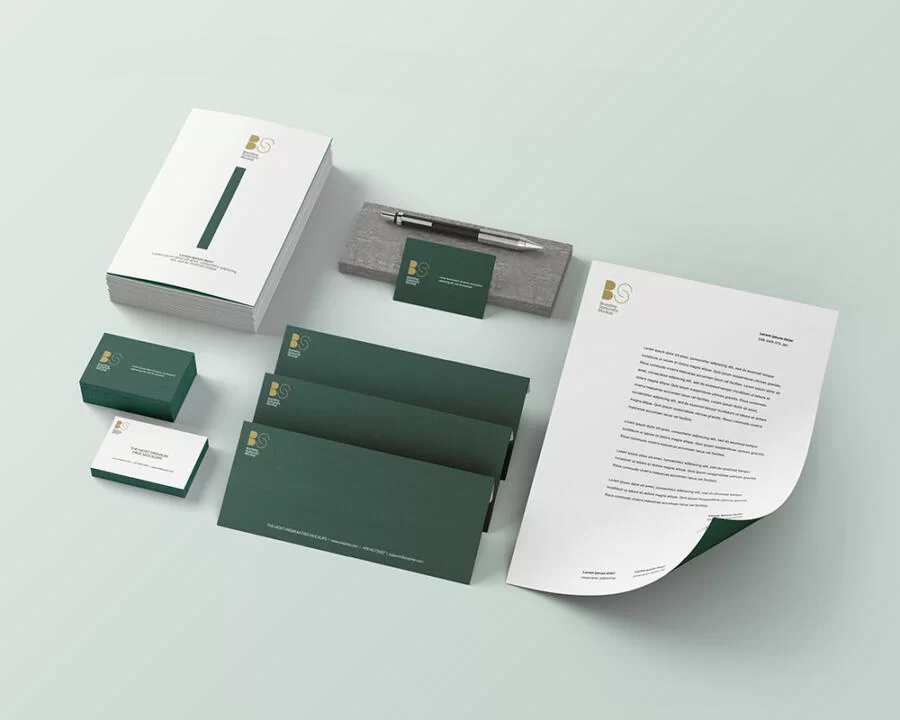 Free Branding Stationery Mockup