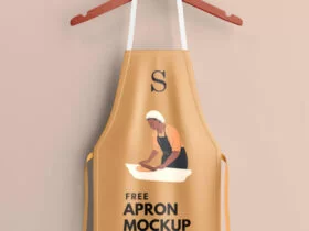 Free Apron Mockup (PSD)