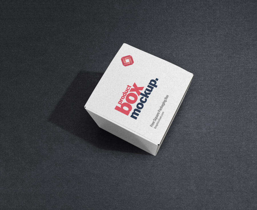 Product Box Free Mockup