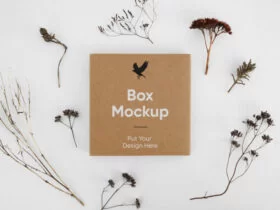 Small Box Packaging Free Mockup