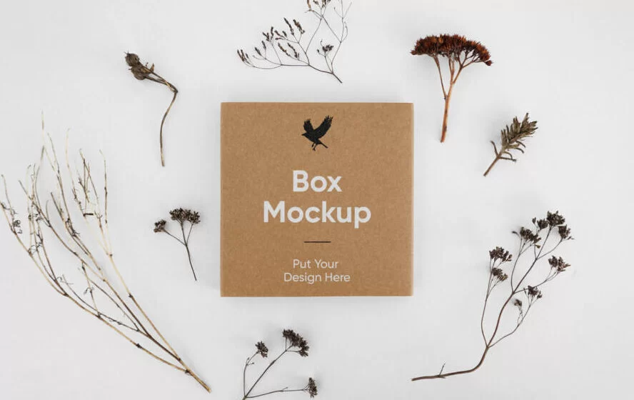 Small Box Packaging Free Mockup