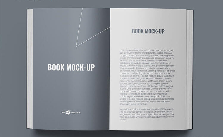 Soft Cover Book Free Mockup (PSD)