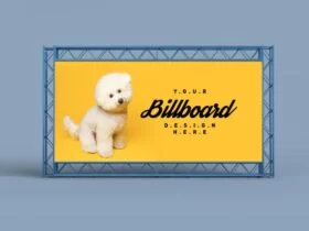 Billboard Backdrop Free Mockup