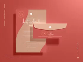 Branding Letterhead Free Mockup