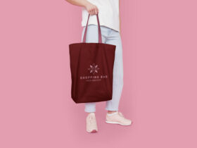 Free Eco-Friendly Cotton Shopping Bag Mockup