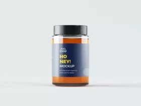 Honey Jar Free Mockup