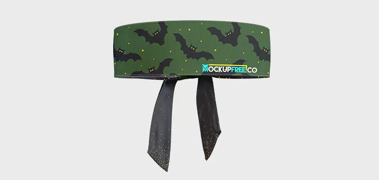 Free Bandana Mockup (PSD)