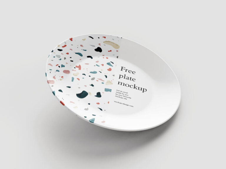 Download Free Plate Mockup (PSD) - FreeMockup.net