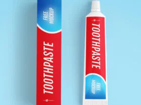Free Toothpaste Mockup (PSD)