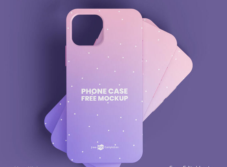 Free Phone Case Mockup (PSD)
