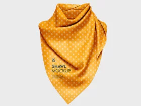 Free Shawl Mockup