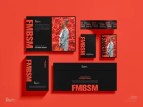 Modern Branding Stationery Free Mockup